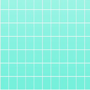 Ombré grid mint