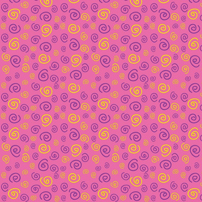 Pink Spirals