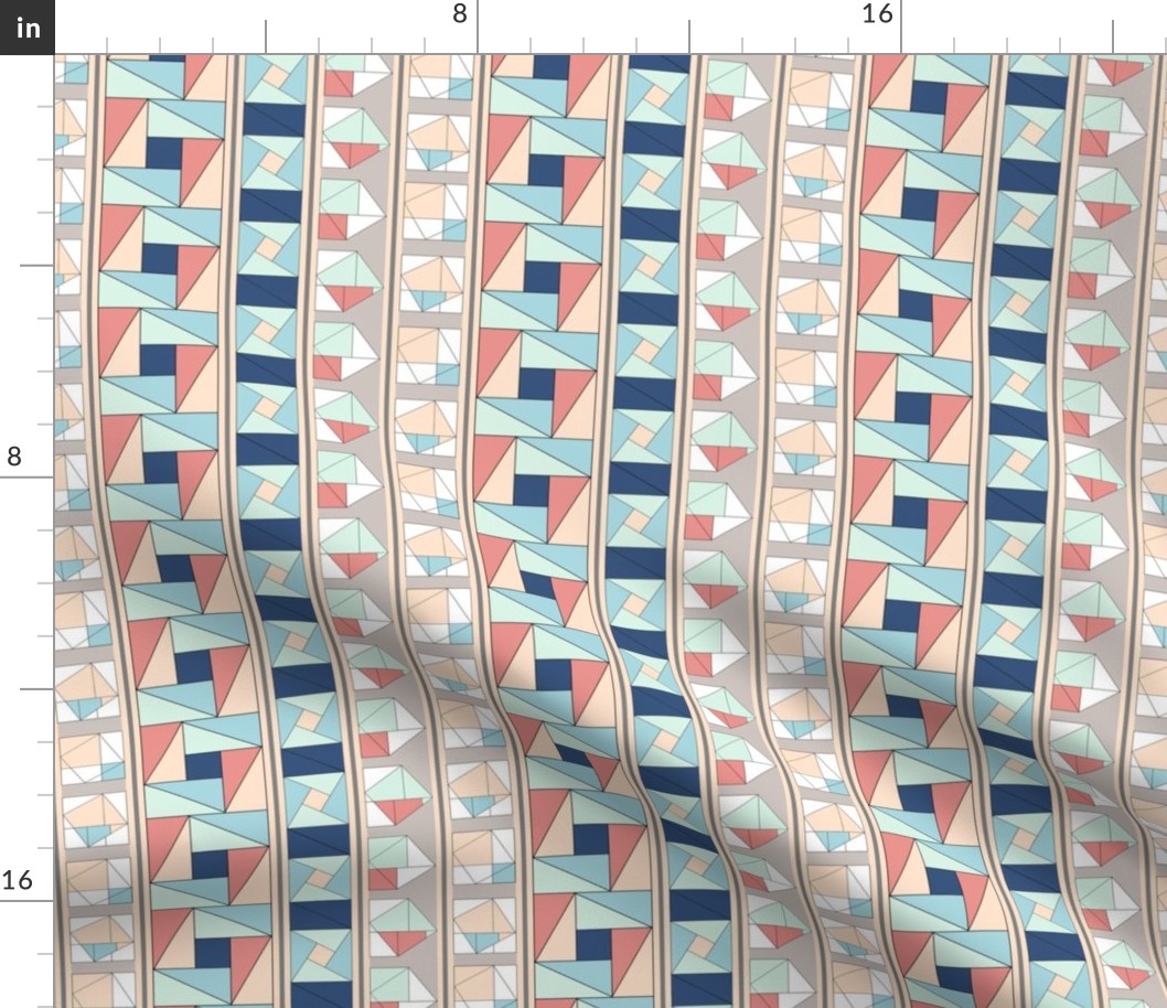 Pythagorean Stripes,Vertical