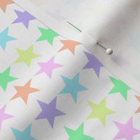 Pale Rainbow Stars