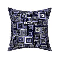 Tribal Squares (Purple)