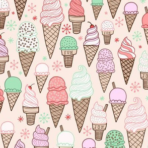 ice cream - cream