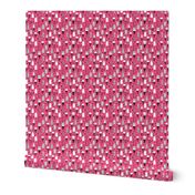 ice cream // ice cream cone fabric ice cream cone pink summer tropical fabrics