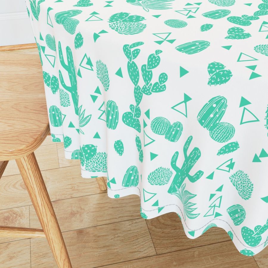 cactus // cacti geo triangle kids summer tropical exotic