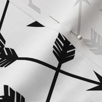 arrows scattered // black and white minimal cool trendy scandi kids nursery baby print