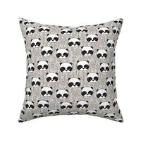 panda // pandas fabric cute panda design illustration scandi panda nursery baby cute andrea lauren fabric