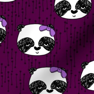 Baby Panda Hipster Schwedisch Minimalistisch Andrea Lauren