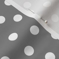 Polka Dot - Medium Grey by Andrea Lauren