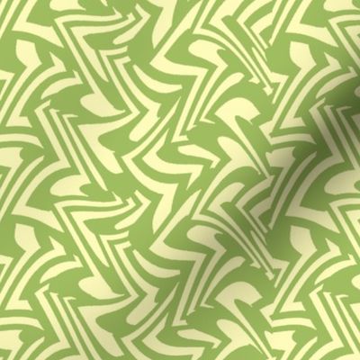 zigzag wave in Green Tea