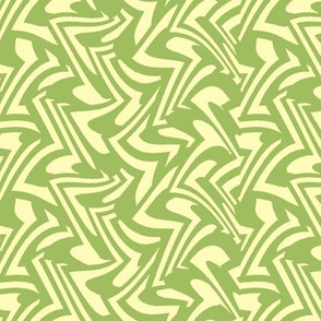 zigzag wave in Green Tea