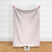 Grid - White/Pale Pink by Andrea Lauren