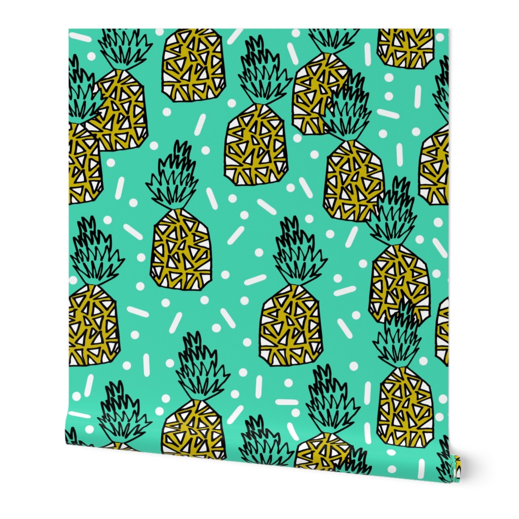 pineapple // pineapples summer sweet tropical bright kids