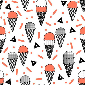 ice cream // tropical ice creams tropical fabrics rad memphis sweets