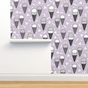 ice cream // sweet pastel purple sweet fabric for girls summer sweet summer dresses