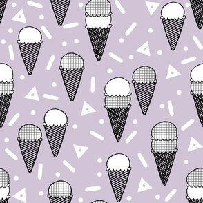 ice cream // sweet pastel purple sweet fabric for girls summer sweet summer dresses
