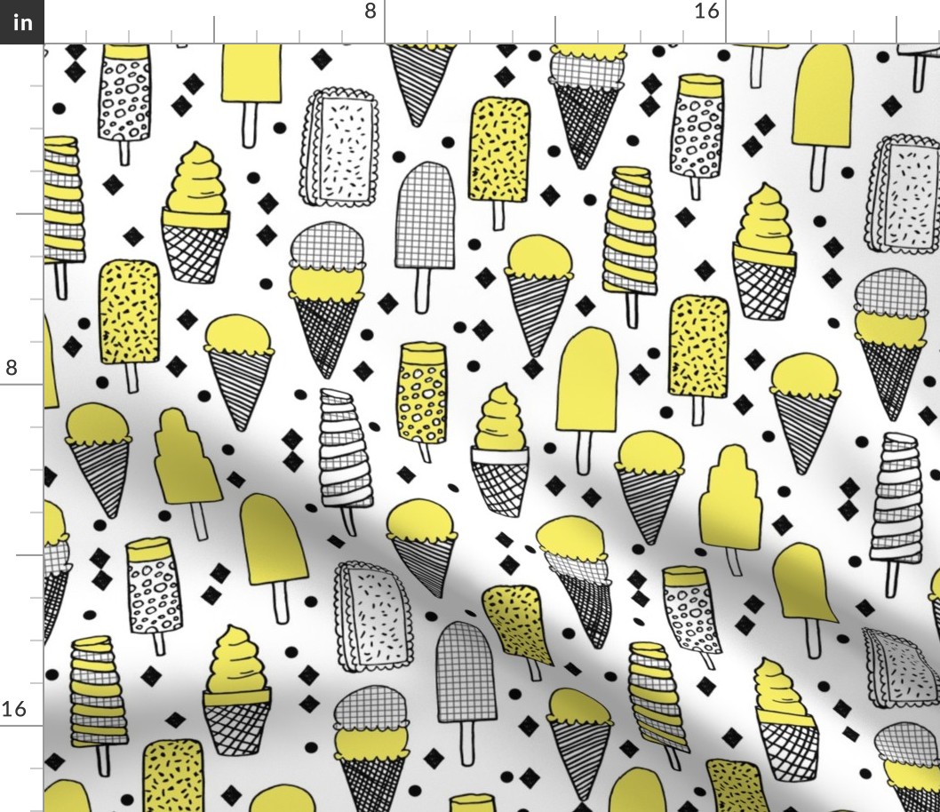 ice cream // summer sweet kids icecreams tropical summer andrea lauren fabric