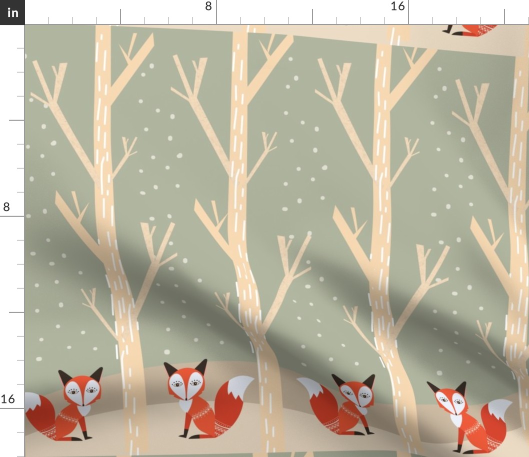 Fox fabric