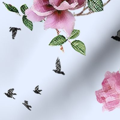 FLoral and birds 