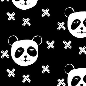 panda and x's black - by MiaMea 