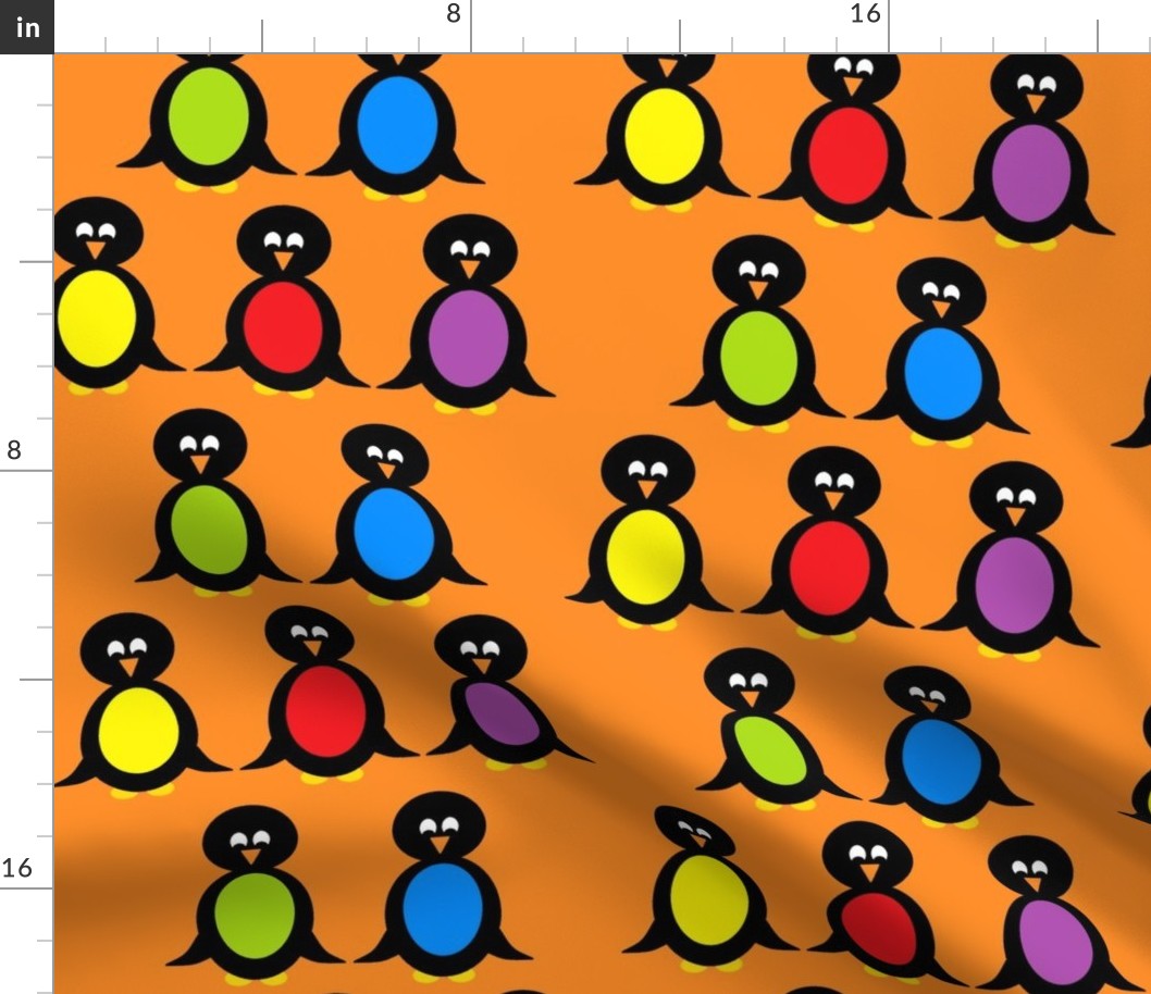 penguins-orange