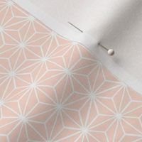 Star Tile Soft Peach, mirrored // x-large