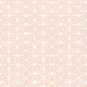 Star Tile Soft Peach, mirrored // x-large