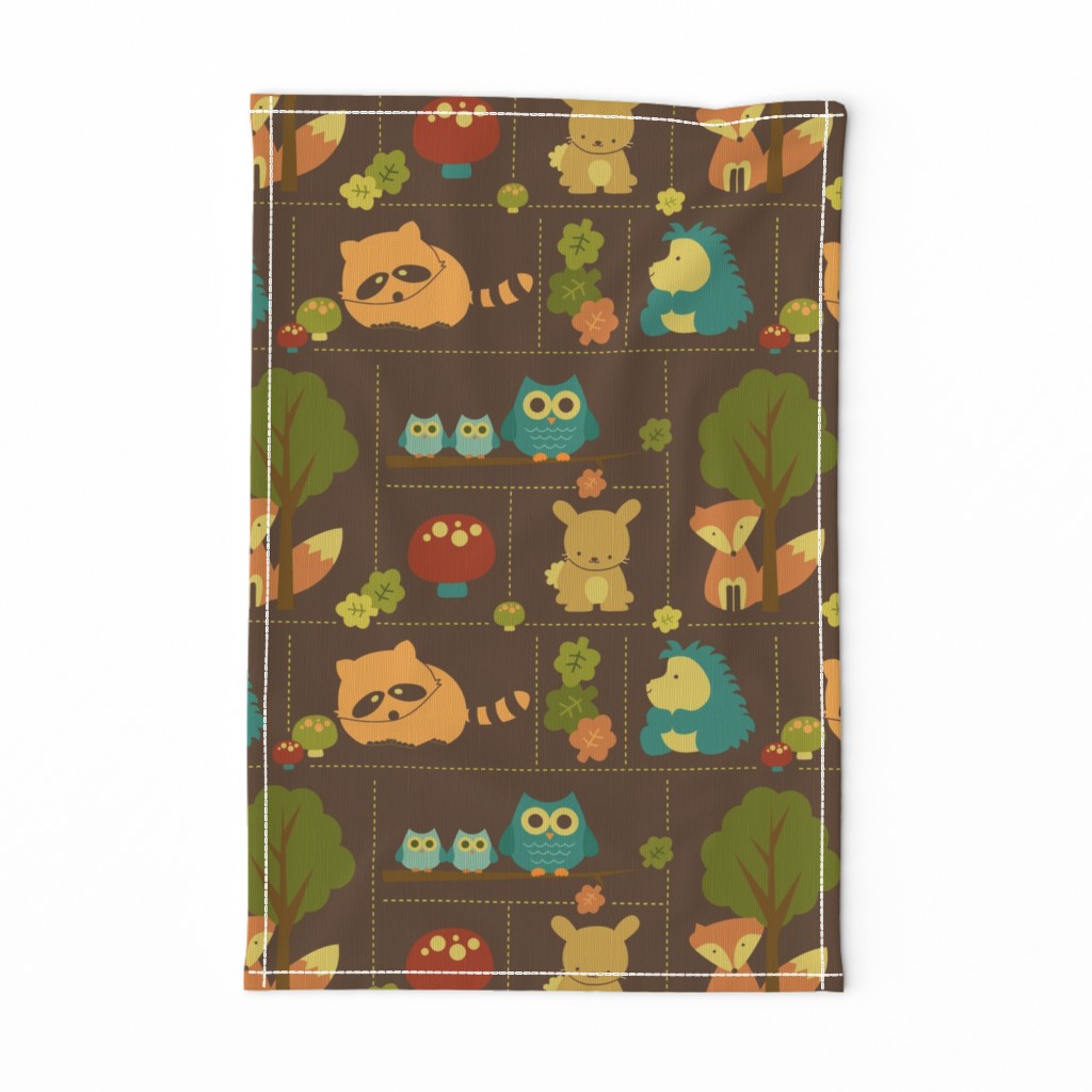 Cuddly Woodland Animal Bricks