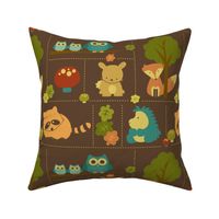 Cuddly Woodland Animal Bricks