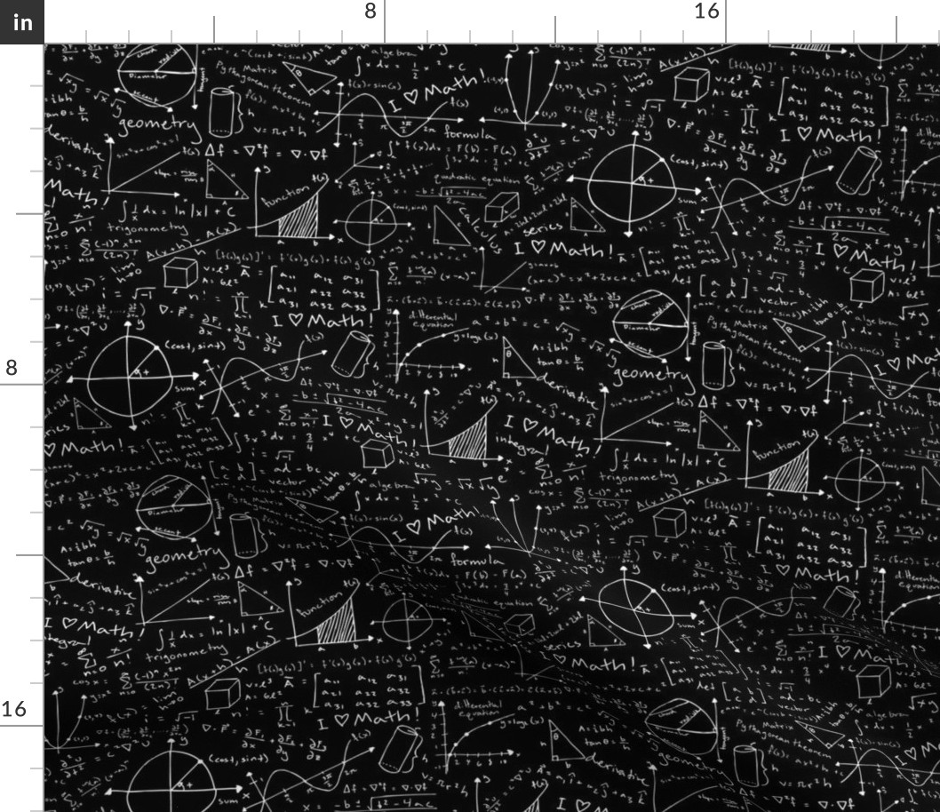 Pages of Equations (Dark)