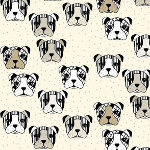 dogs and dots creme 