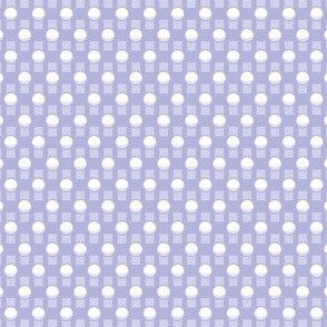 Flashbulbs! - lavender & white