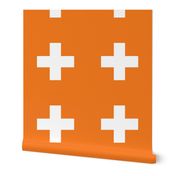 Orange Crosses - Orange Plus Signs