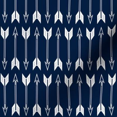 arrows // navy - Northern Lights Collection