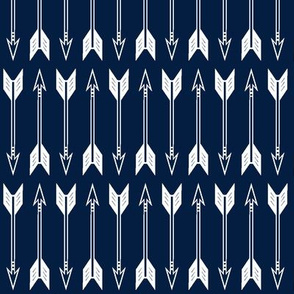 arrows // navy - Northern Lights Collection