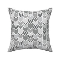 Charcoal Chevron