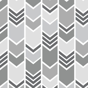 Charcoal Chevron