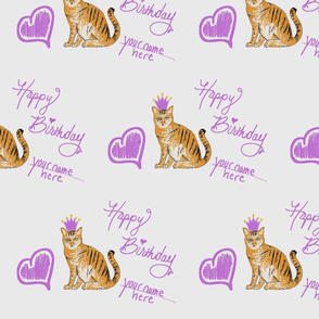 Royal Feline Birthday