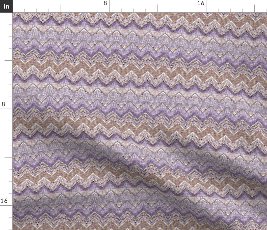 atlantis chevron lavender cream