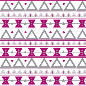 Tribal in Magenta