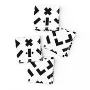 math symbols - solid black on white