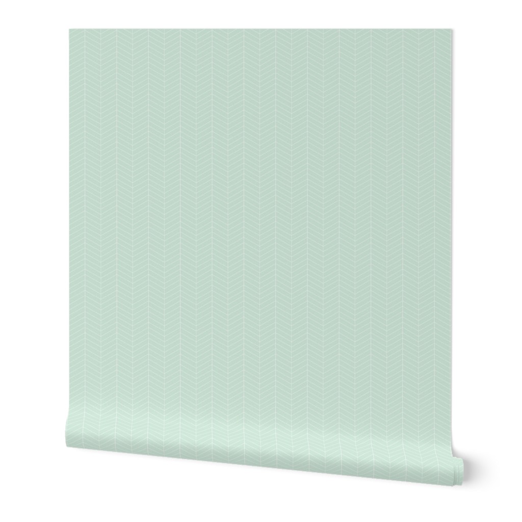 Herringbone // Mint