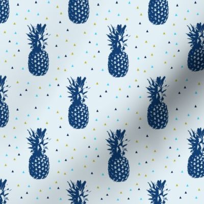 Pineapples // blue