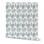 SMALLSCALE chevron stripe in mint