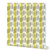 SMALLSCALE chevron stripe in yellow