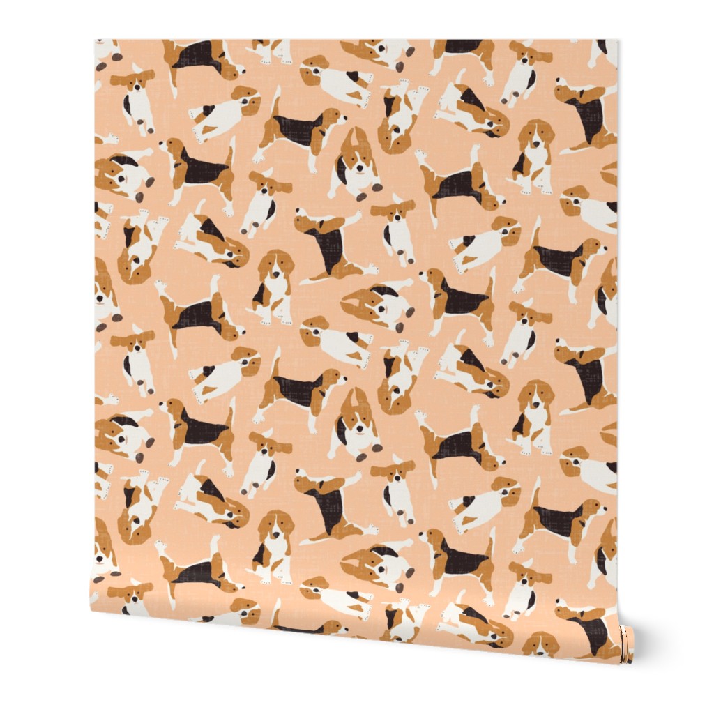 beagle scatter peach tiny