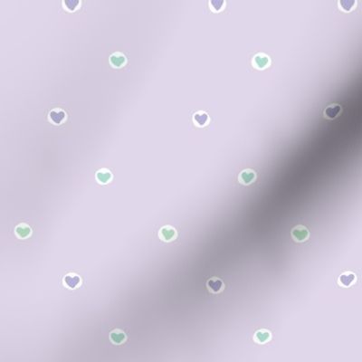More Love Drops: Faithful II (lavender, mint green, purple, white)