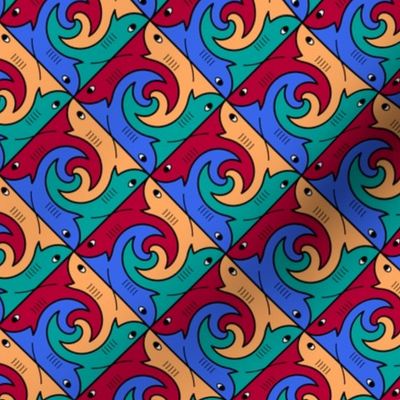 03827279 : shark4 X : spoonflower0002