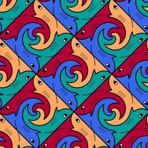 03827279 : shark4 X : spoonflower0002