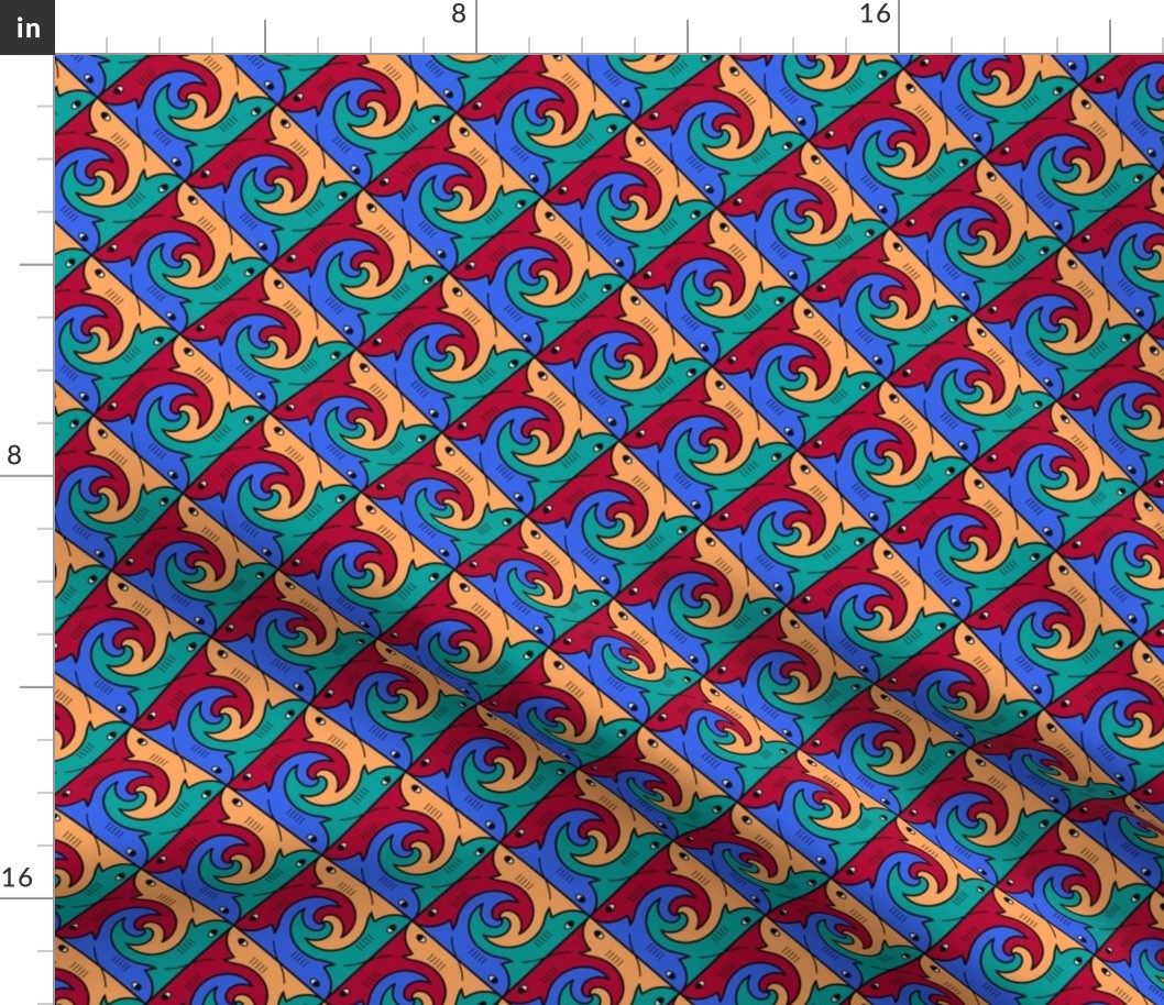 03827279 : shark4 X : spoonflower0002