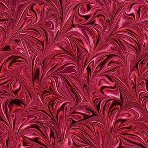Metallic-Red-Swirl